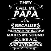 Partner And Crime Papa Backpack