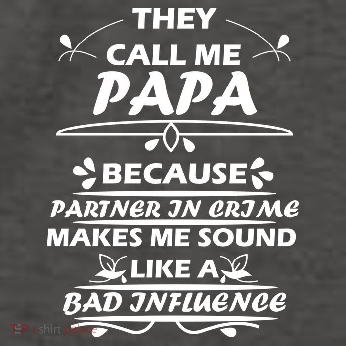 Partner And Crime Papa Vector Backpack