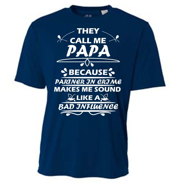 Partner And Crime Papa Cooling Performance Crew T-Shirt