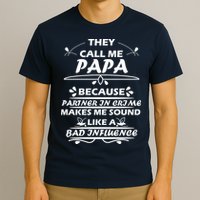 Partner And Crime Papa T-Shirt