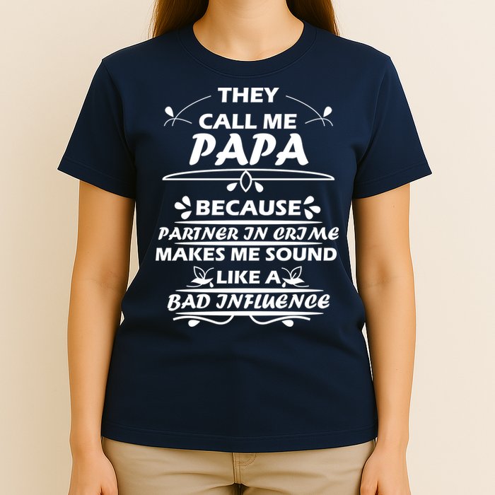 Partner And Crime Papa T-Shirt