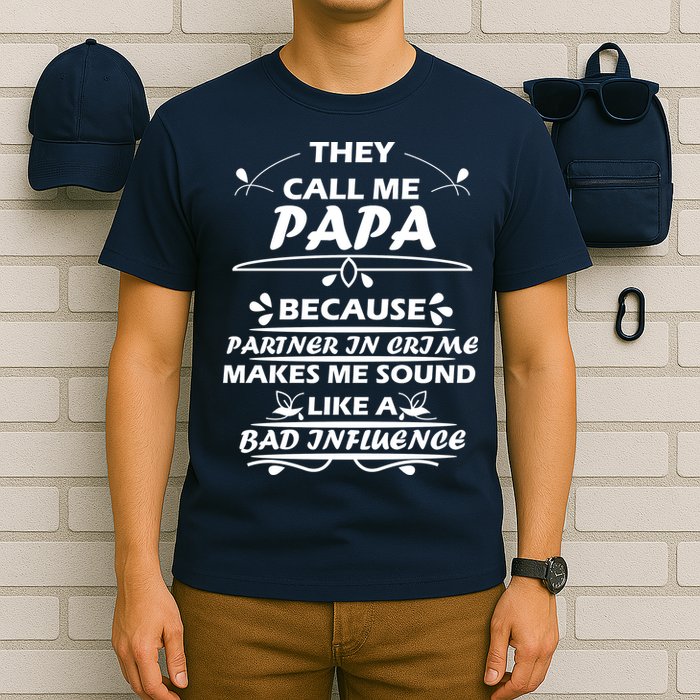Partner And Crime Papa T-Shirt