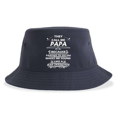 Partner And Crime Papa Sustainable Bucket Hat