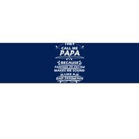 Partner And Crime Papa Bumper Sticker