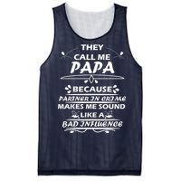 Partner And Crime Papa Mesh Reversible Basketball Jersey Tank