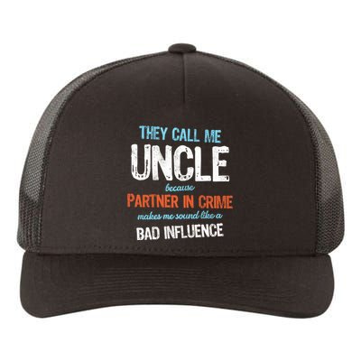 Partner In Crime Uncle Yupoong Adult 5-Panel Trucker Hat