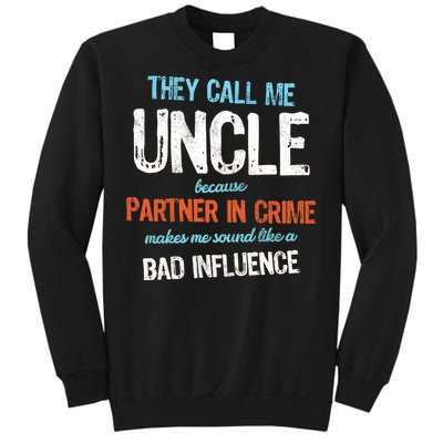 Partner In Crime Uncle Sweatshirt