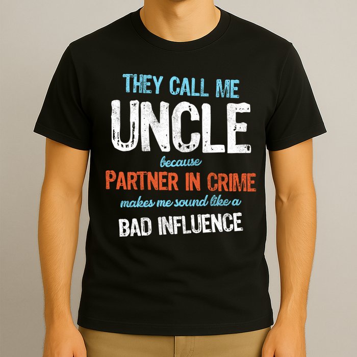 Partner In Crime Uncle T-Shirt