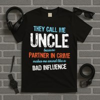 Partner In Crime Uncle T-Shirt