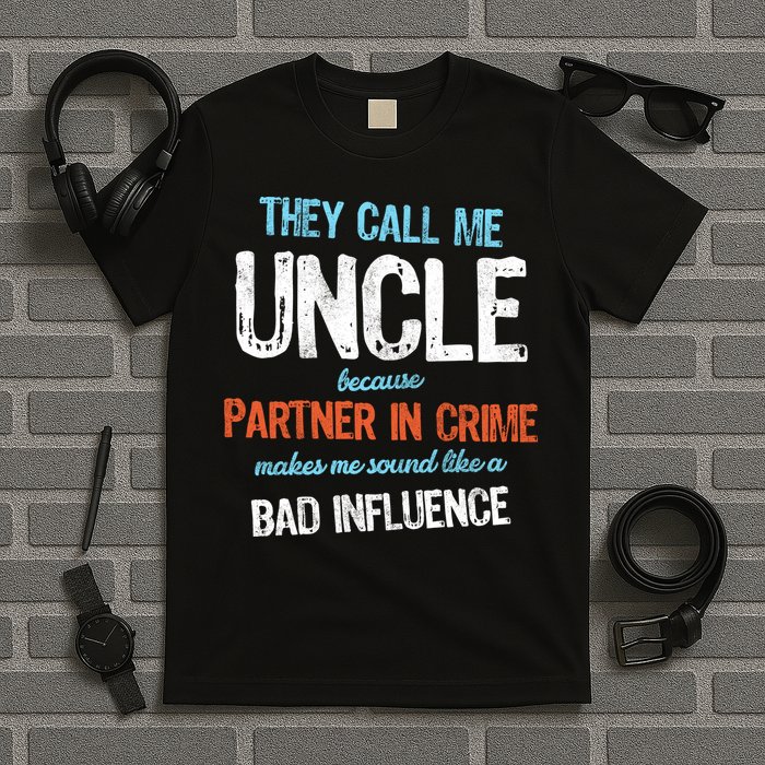 Partner In Crime Uncle T-Shirt