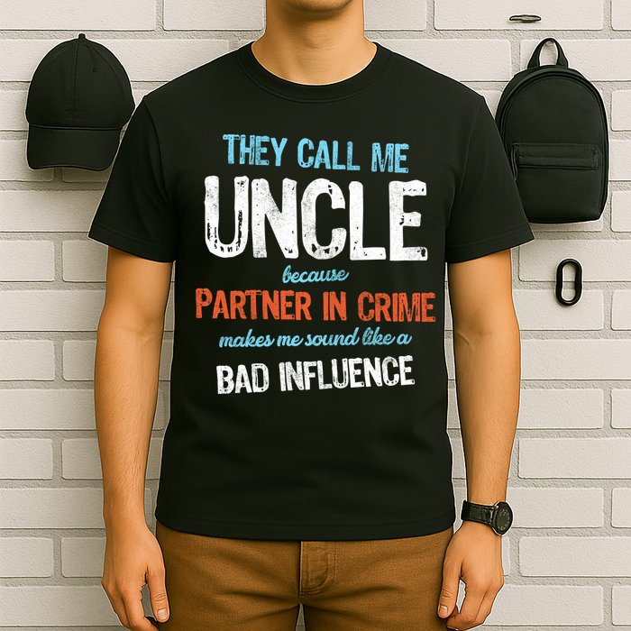 Partner In Crime Uncle T-Shirt