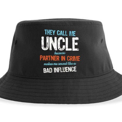 Partner In Crime Uncle Sustainable Bucket Hat