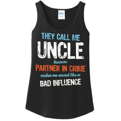 Partner In Crime Uncle Ladies Essential Tank