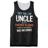 Partner In Crime Uncle Mesh Reversible Basketball Jersey Tank