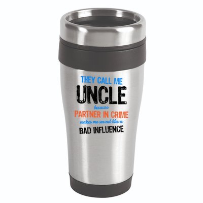 Partner In Crime Uncle 16oz Travel Tumbler