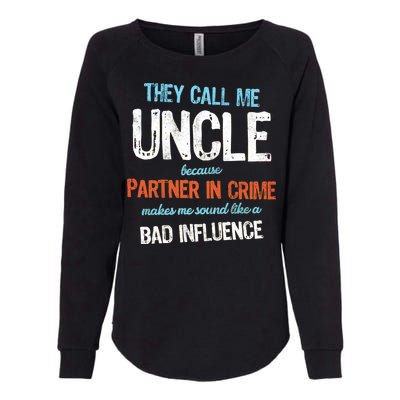 Partner In Crime Uncle Womens California Wash Sweatshirt