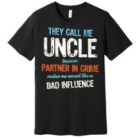 Partner In Crime Uncle Premium T-Shirt