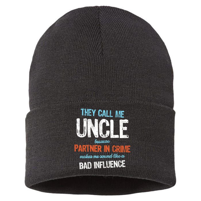 Partner In Crime Uncle Sustainable Knit Beanie