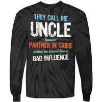 Partner In Crime Uncle Tie-Dye Long Sleeve Shirt