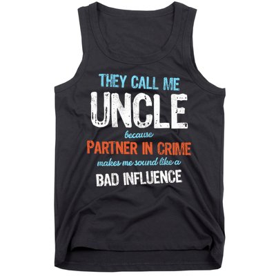 Partner In Crime Uncle Tank Top