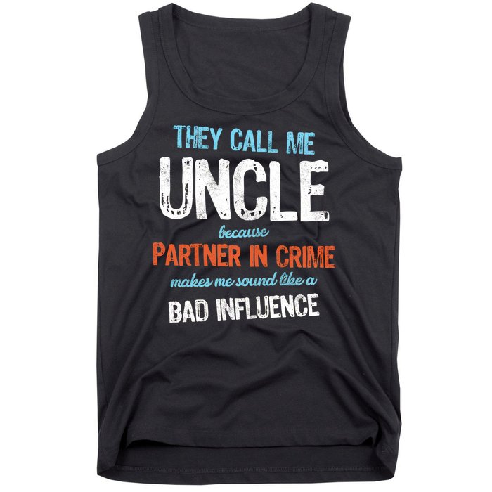 Partner In Crime Uncle Tank Top