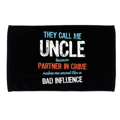 Partner In Crime Uncle Microfiber Hand Towel