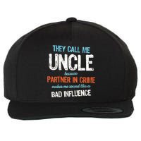 Partner In Crime Uncle Wool Snapback Cap