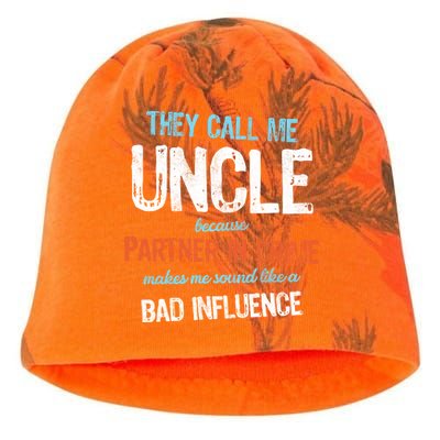 Partner In Crime Uncle Kati - Camo Knit Beanie