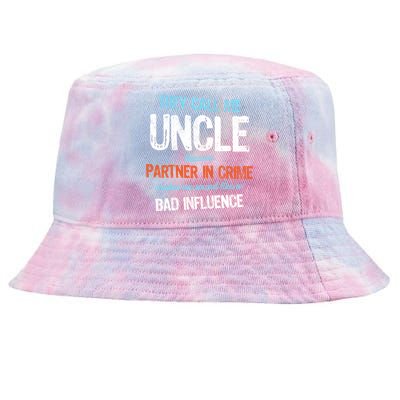 Partner In Crime Uncle Tie-Dyed Bucket Hat