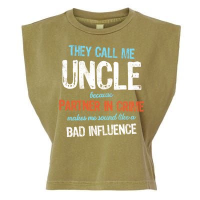 Partner In Crime Uncle Garment-Dyed Women's Muscle Tee