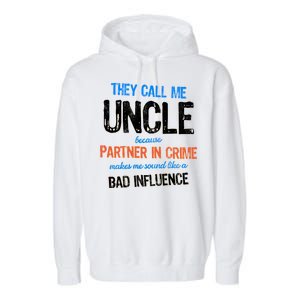 Partner In Crime Uncle Garment-Dyed Fleece Hoodie