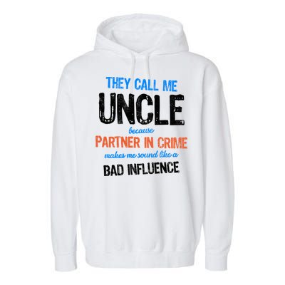 Partner In Crime Uncle Garment-Dyed Fleece Hoodie