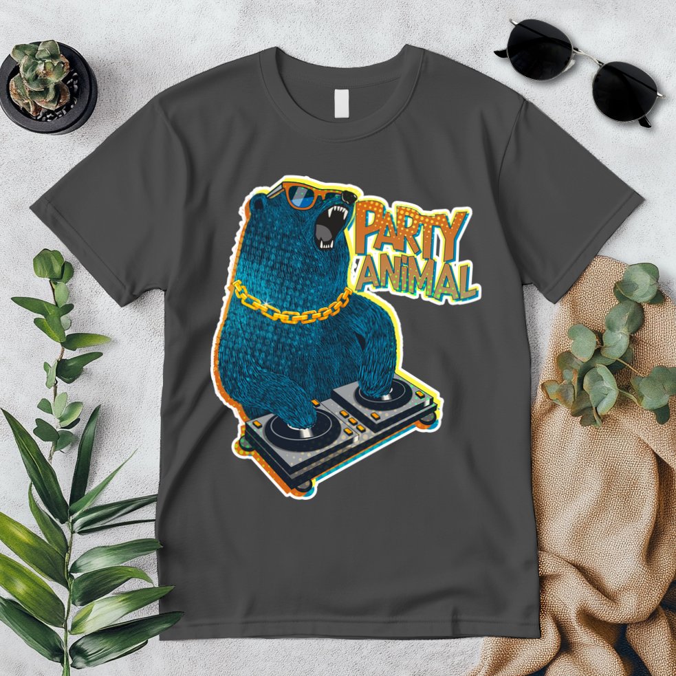 Party Animal - DJ Bear Premium T-Shirt