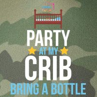 Party At My Crib Bring A Bottle Legacy Tie Dye Trucker Hat