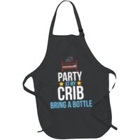 Party At My Crib Bring A Bottle Apron