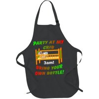 Party At My Crib Bring Your Own Bottle Apron