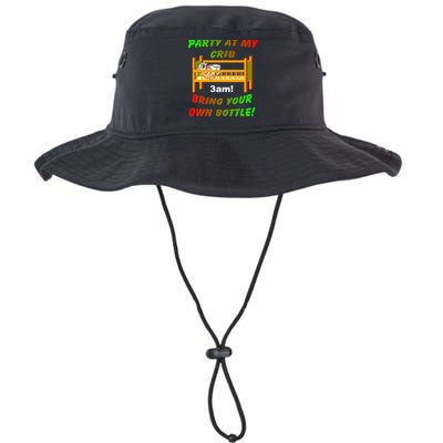 Party At My Crib Bring Your Own Bottle Bucket Hat