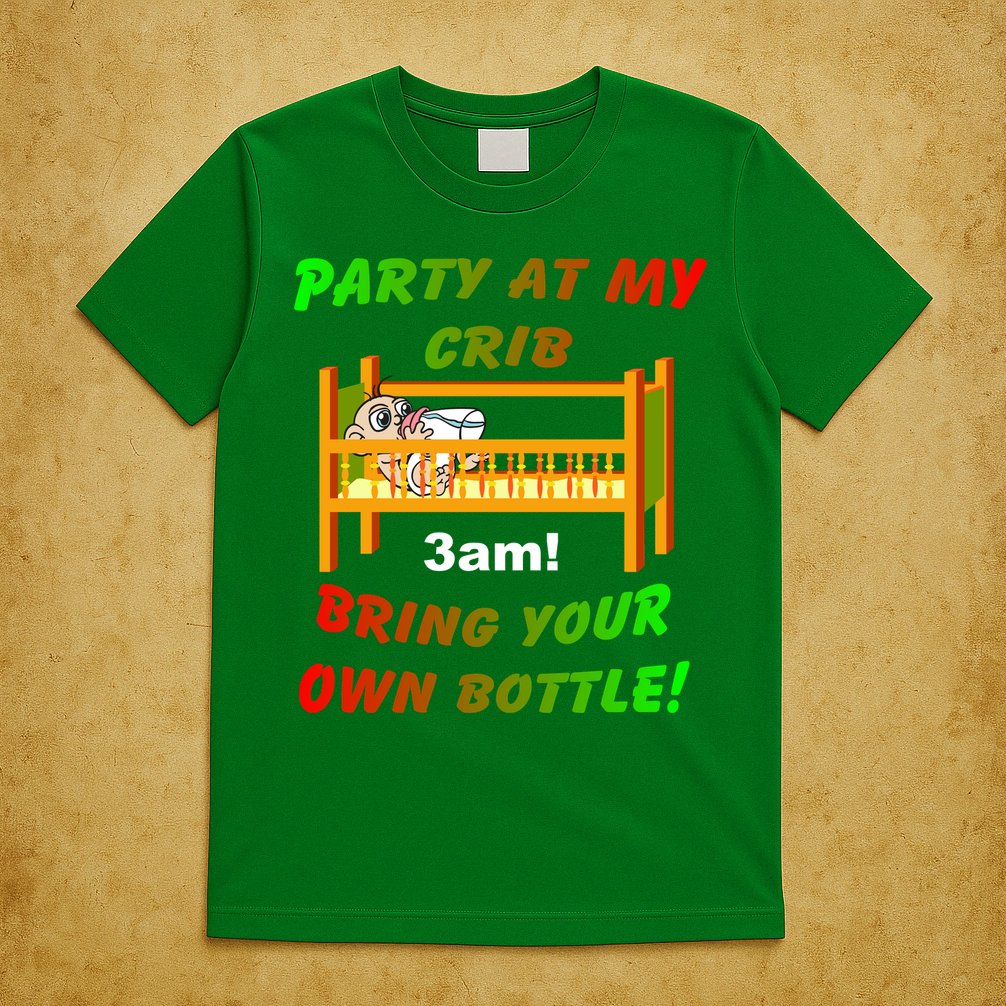 Party At My Crib Bring Your Own Bottle T-Shirt