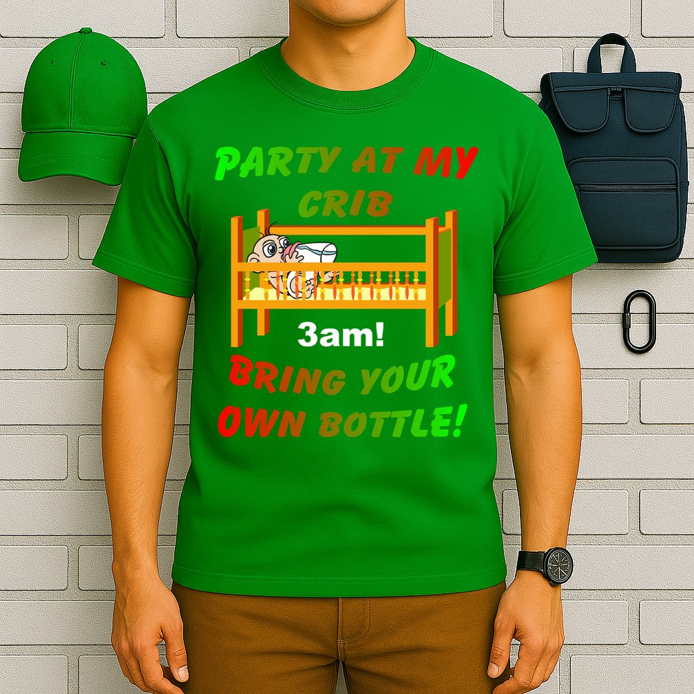 Party At My Crib Bring Your Own Bottle T-Shirt