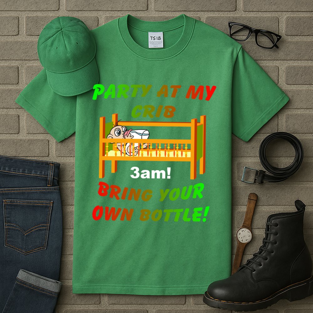 Party At My Crib Bring Your Own Bottle Tall T-Shirt