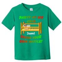 Party At My Crib Bring Your Own Bottle Toddler T-Shirt
