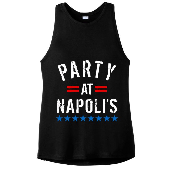 Party at Napoli's Ladies PosiCharge Tri-Blend Wicking Tank