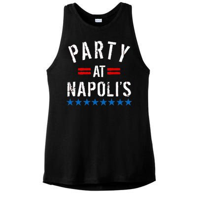 Party at Napoli's Ladies PosiCharge Tri-Blend Wicking Tank