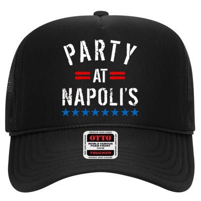 Party at Napoli's High Crown Mesh Back Trucker Hat