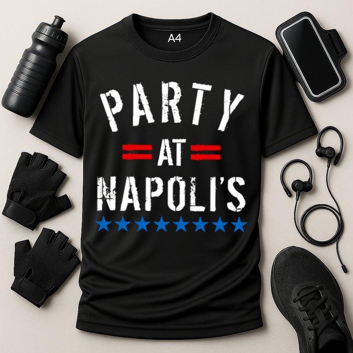 Party at Napoli's Cooling Performance Crew T-Shirt