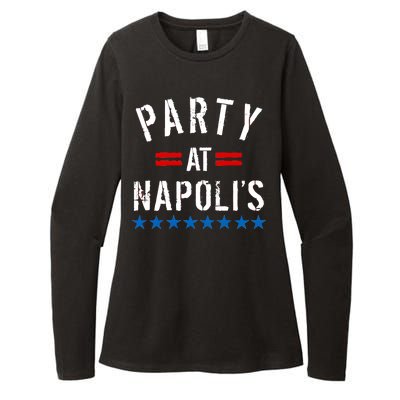 Party at Napoli's Womens CVC Long Sleeve Shirt