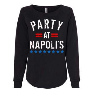 Party at Napoli's Womens California Wash Sweatshirt