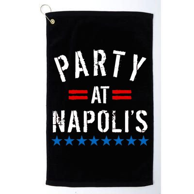 Party at Napoli's Platinum Collection Golf Towel