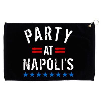 Party at Napoli's Grommeted Golf Towel