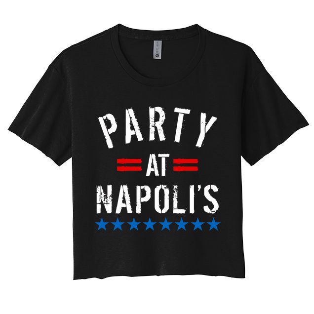Party at Napoli's Crop Top
